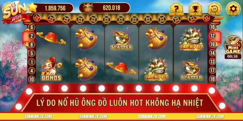 Lý do Nổ Hũ Ông Đồ luôn hot không hạ nhiệt